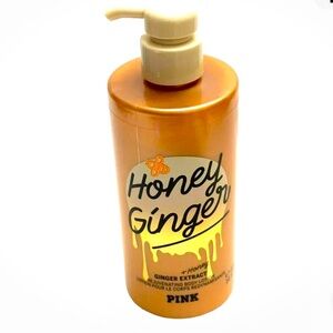 VICTORIA'S SECRET PINK REJUVENTING BODY LOTION HONEY GINGER EXTRACT 14 OZ NEW